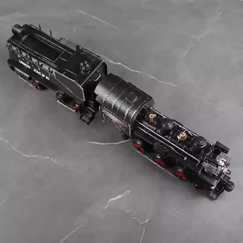 Vintage Steam Train Model Decoration 67x10x15 cm 4 Vintage Steam Train Model Decoration 67x10x15 cm - Image 4