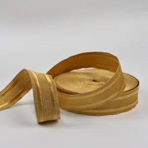 Golden Mylar Braid Ribbon in Multiple Widths 12 Sbc32311cd7c342a79a133e5dbe539db9R