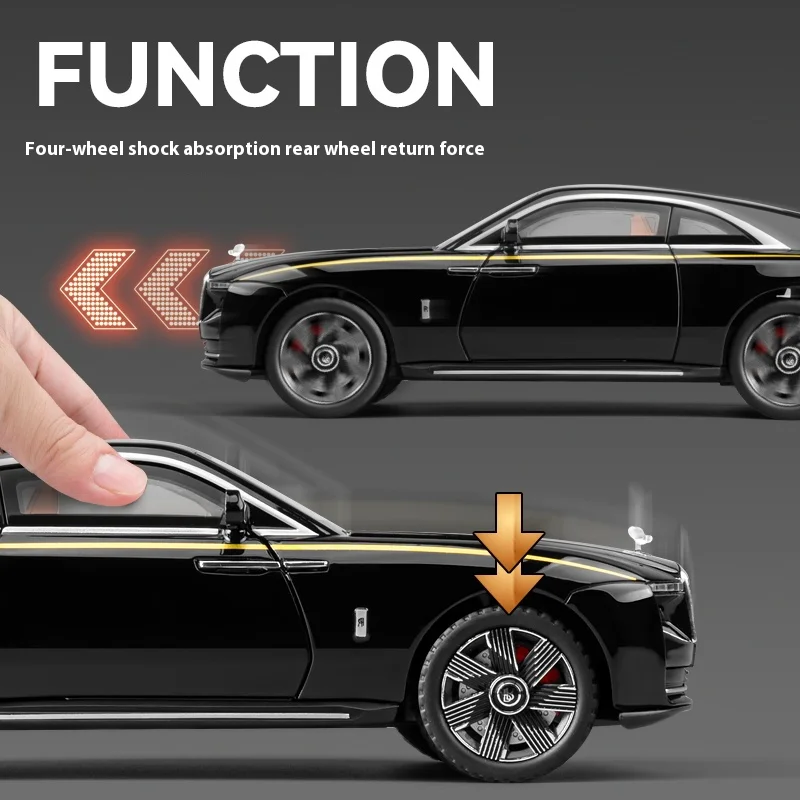 Alloy Luxury Business Car Model Ornament 6 Alloy Luxury Business Car Model Ornament - Image 6