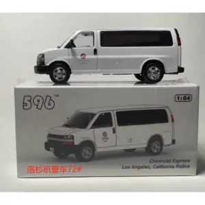 Chevrolet Express 1:64 Scale Diecast Ambulance 14 Sbca7890cf3b94d9b9d188067092a9df2B