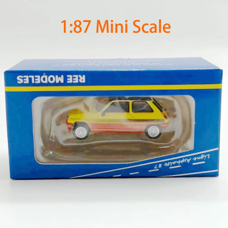 Bright Yellow 1:87 Diecast Model Car 7 Bright Yellow 1:87 Diecast Model Car - Image 7