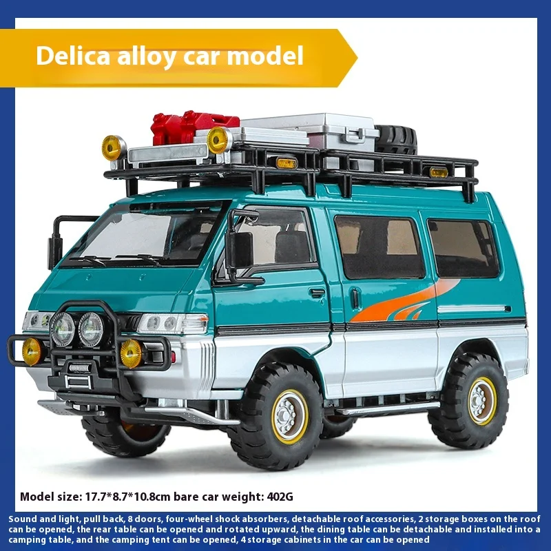 Mitsubishi Delica Off Road 1:24 Diecast Model 11 Mitsubishi Delica Off Road 1:24 Diecast Model - Image 11