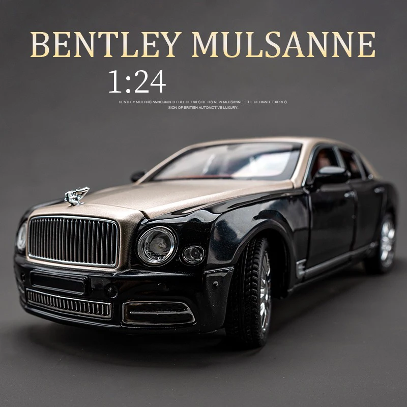 1:24 Scale Bentley Mulsanne Diecast Model Car 4 1:24 Scale Bentley Mulsanne Diecast Model Car - Image 4