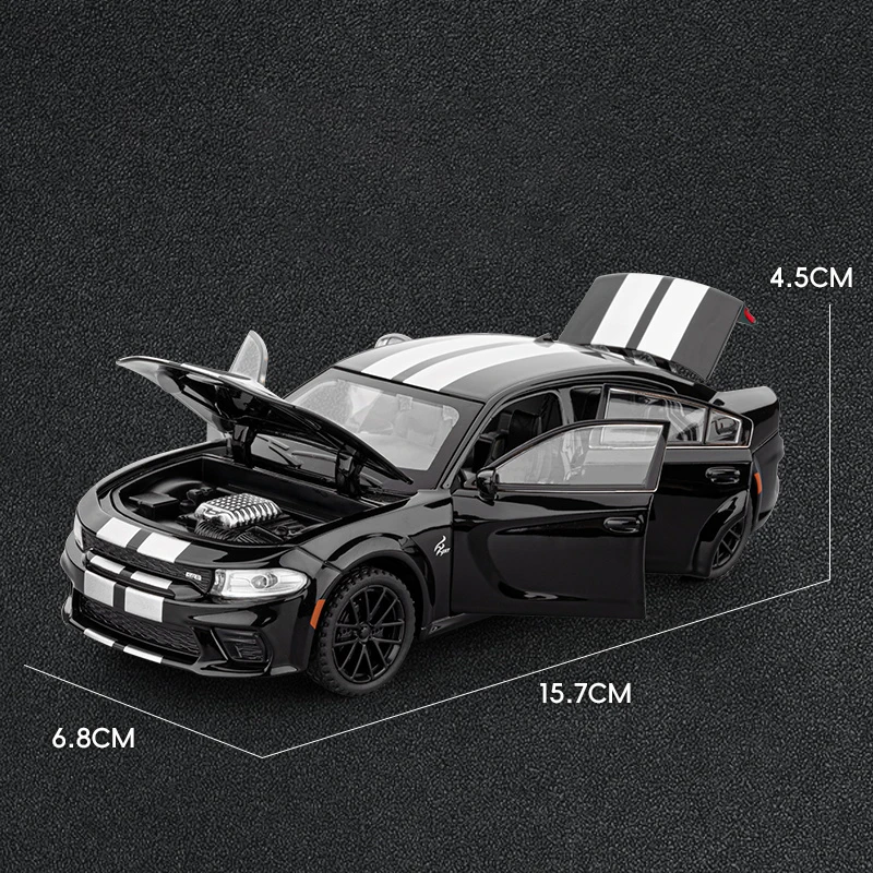 1:32 Scale Dodge Charger SRT Supercar Model 3 1:32 Scale Dodge Charger SRT Supercar Model - Image 3