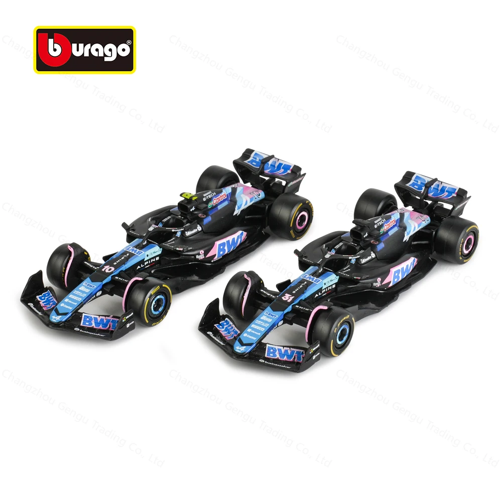 Bburago 1:43 BWT 2024 Alpine A524 Model Car 2 Bburago 1:43 BWT 2024 Alpine A524 Model Car - Image 2