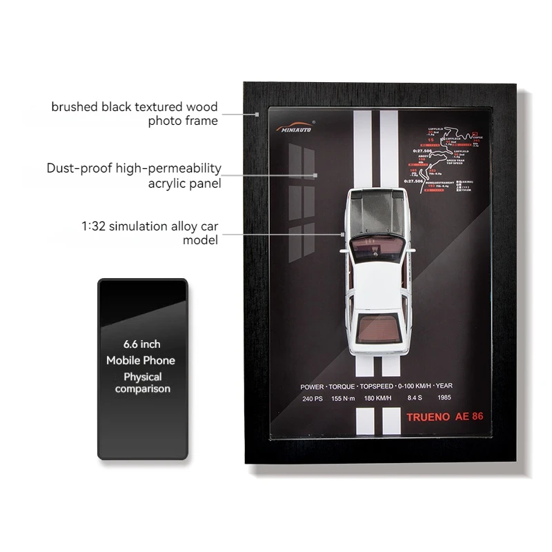 1:32 Scale Diecast Sports Car Picture Frame 3 1:32 Scale Diecast Sports Car Picture Frame - Image 3
