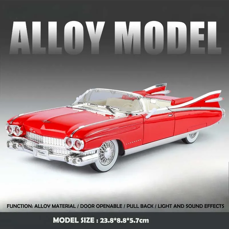 1:24 Scale Pink 1959 Cadillac Eldorado Model 9 1:24 Scale Pink 1959 Cadillac Eldorado Model - Image 9