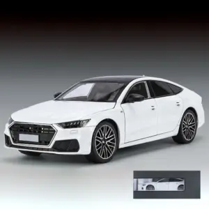 1/24 Scale Metallic Blue Alloy Model Car 35 Sc23a82fc32e74db98becbc465670671dh