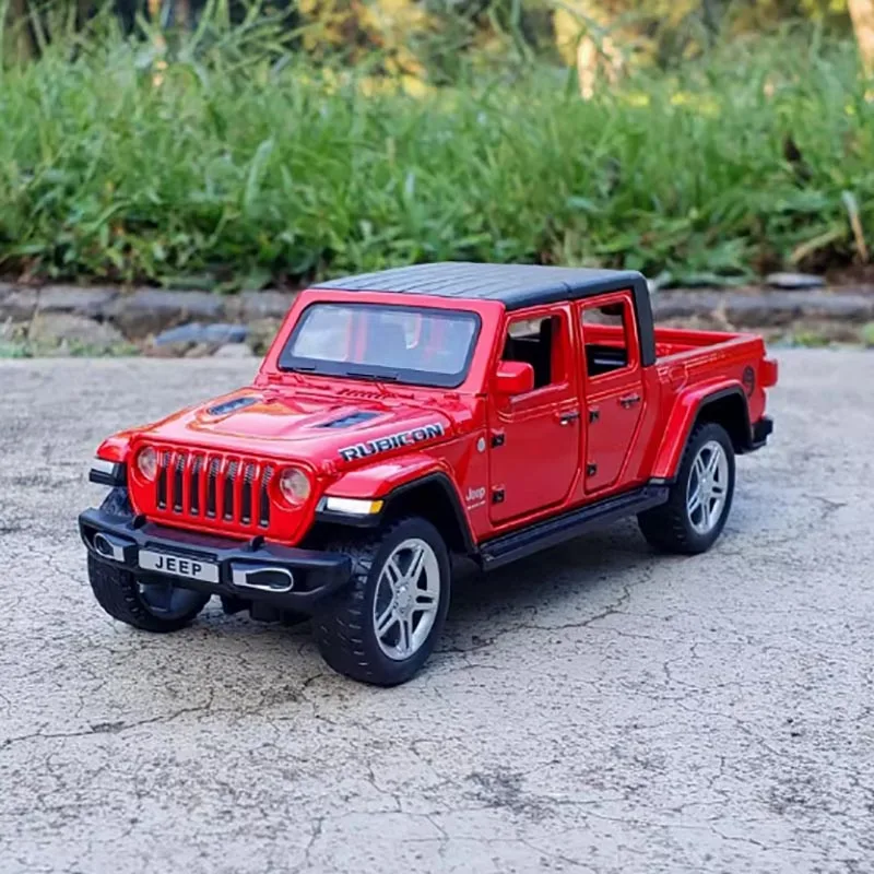 1/32 Scale Metal Jeep Pickup Truck Models Set 5 1/32 Scale Metal Jeep Pickup Truck Models Set - Image 5