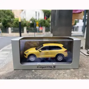 Cayenne S 1:43 Diecast Model in Yellow 9 Sc3f15611ed904bb6ae1d903ae55a47bar