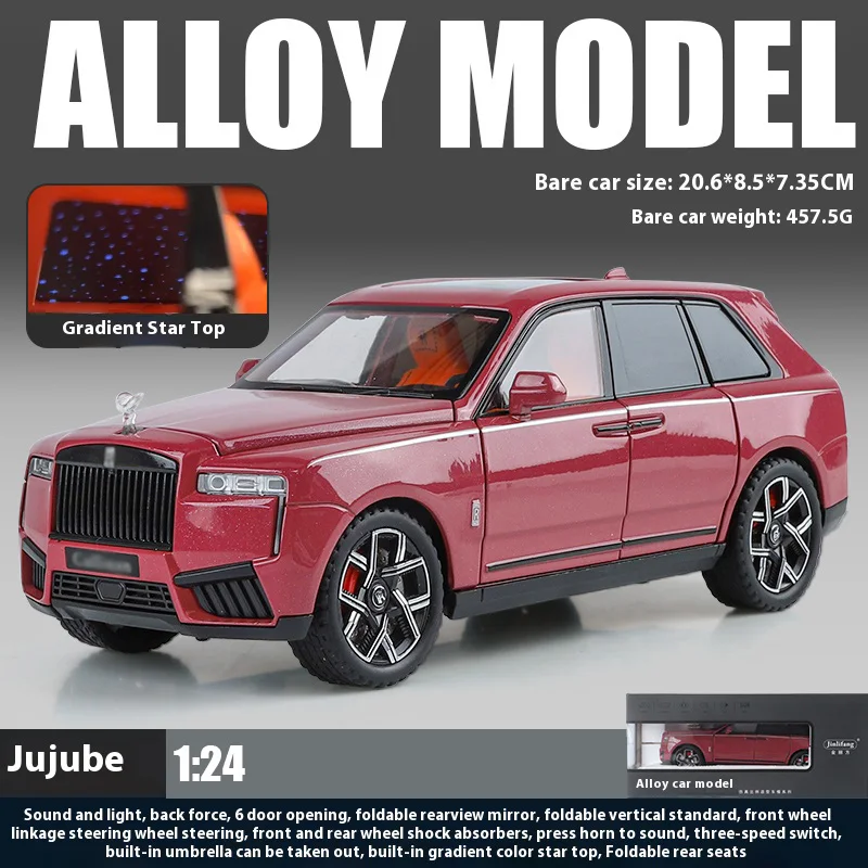 1:24 Scale Luxury Business Car Model 7 1:24 Scale Luxury Business Car Model - Image 7
