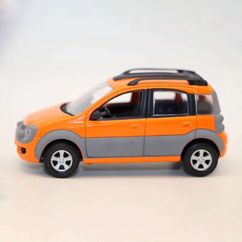 Diecast Panda SUV Model 1/43 Scale Orange 3 Diecast Panda SUV Model 1/43 Scale Orange - Image 3