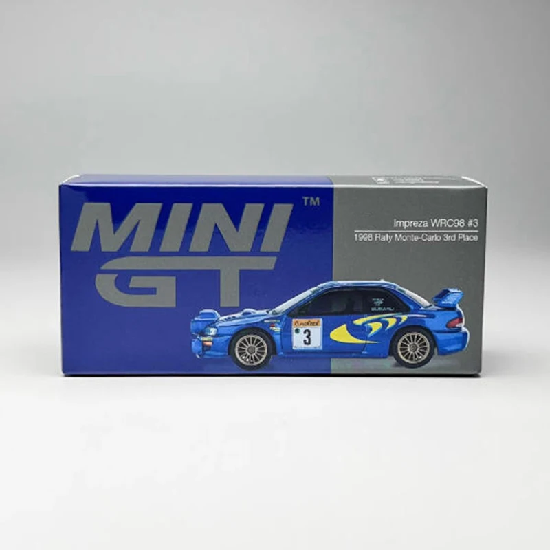 MINIGT 1:64 Scale Impreza WRC98 Model Car 6 MINIGT 1:64 Scale Impreza WRC98 Model Car - Image 6