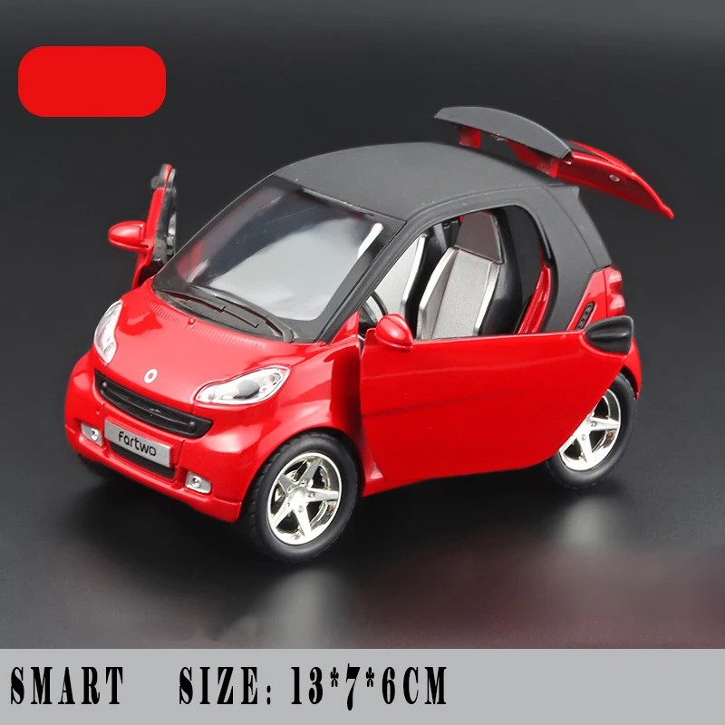 Mercedes Benz Smart Fortwo Diecast Model 1:32 13 Mercedes Benz Smart Fortwo Diecast Model 1:32 - Image 13