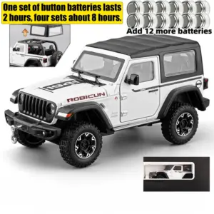 1:24 Scale Jeep Wrangler Rubicon Diecast Model 34 Sc5d57148dcc14e23a9792b9b8fcf9eb2e