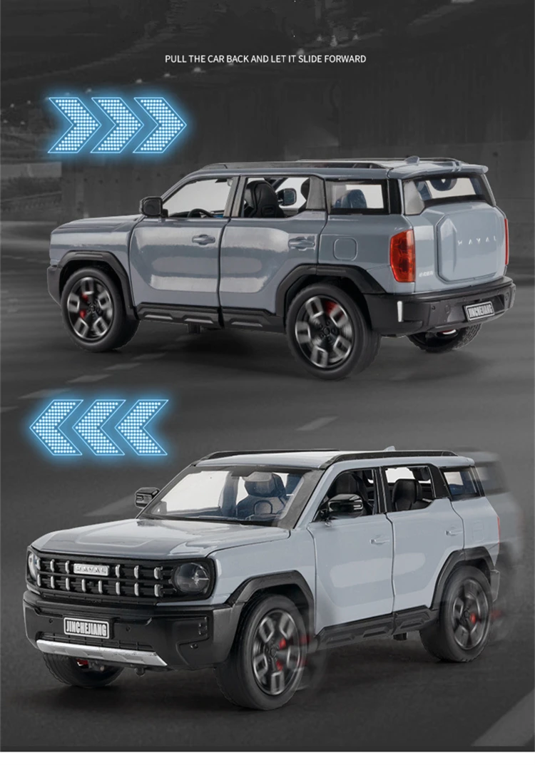 Haval X-DOG SUV 1:24 Scale Diecast Model 3 Haval X-DOG SUV 1:24 Scale Diecast Model - Image 3