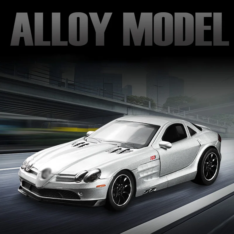 Zinc Alloy Sports Car Model 1:32 Scale 2 Zinc Alloy Sports Car Model 1:32 Scale - Image 2