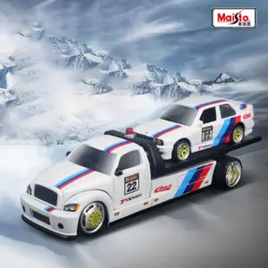 Maisto 1:64 Die-Cast Flatbed Truck and BMW M3 E30 28 Sc7f39def385a4ad2a55bdc5cdb8d1553y