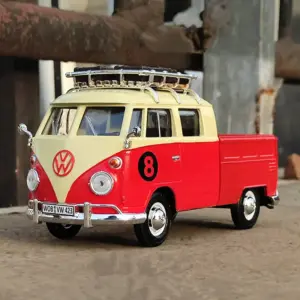 Volkswagen T1 Samba Van 1:24 Diecast Model 26 Sc88b75c6ff4a403d9a69818a2227b0fbx