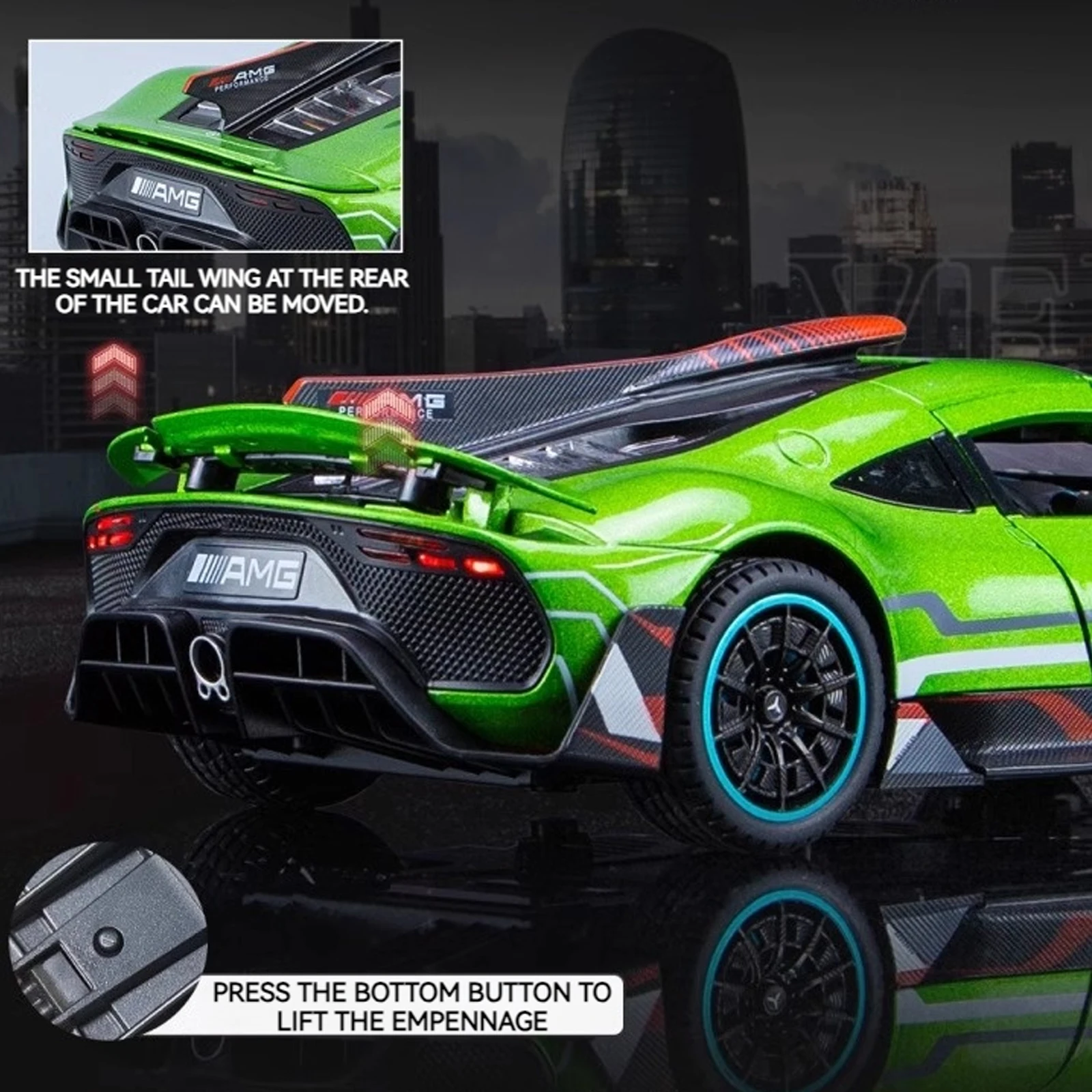 Super Sports Car Model for Dashboard Decor 5 Super Sports Car Model for Dashboard Decor - Image 5