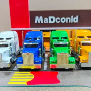 Kenworth W900 Tandem Axle Model Truck Set 8 Scac7f007e0094375b8ddb7bcada8d5f7v