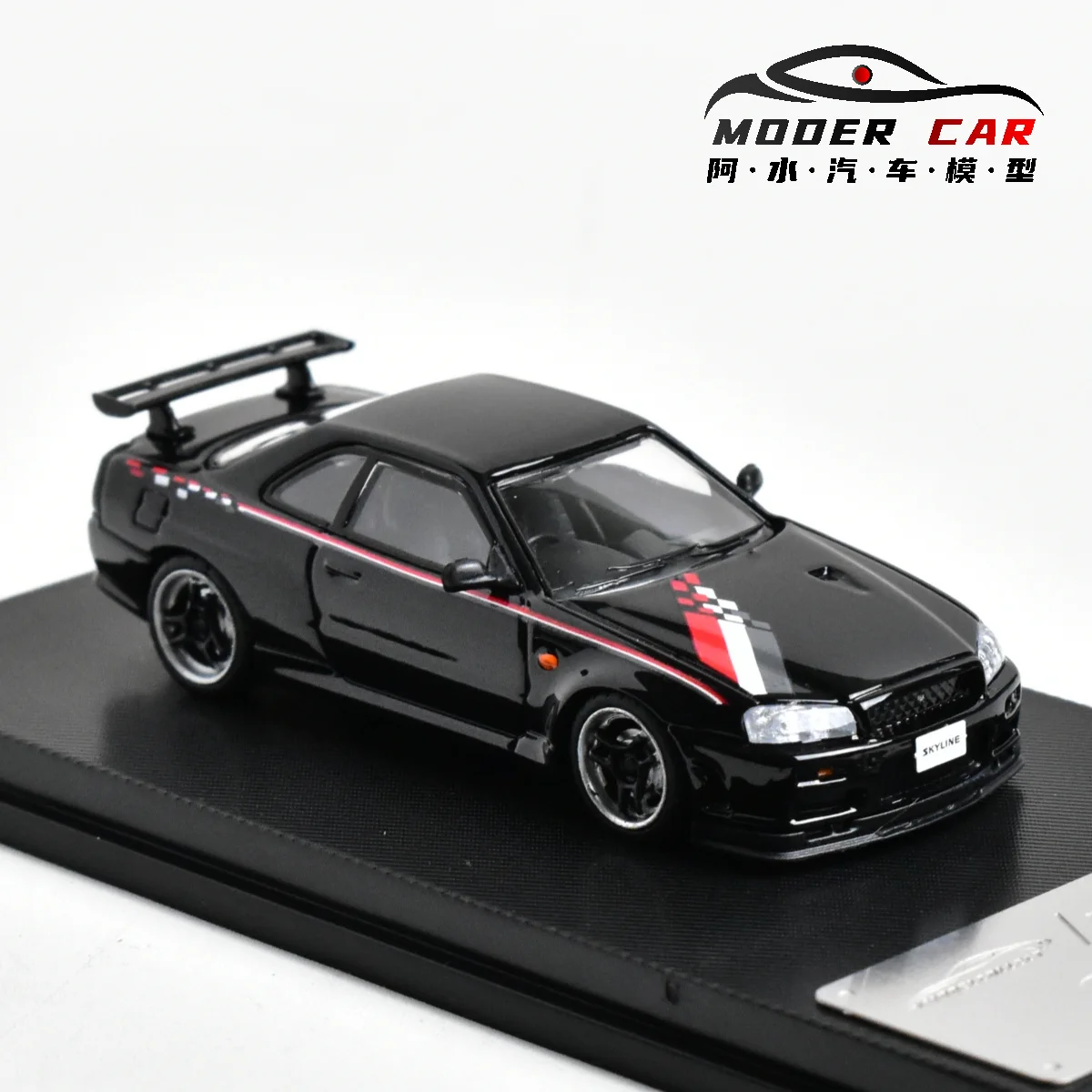 1:64 Nissan Skyline R34 V-SPEC Diecast Model 5 1:64 Nissan Skyline R34 V-SPEC Diecast Model - Image 5