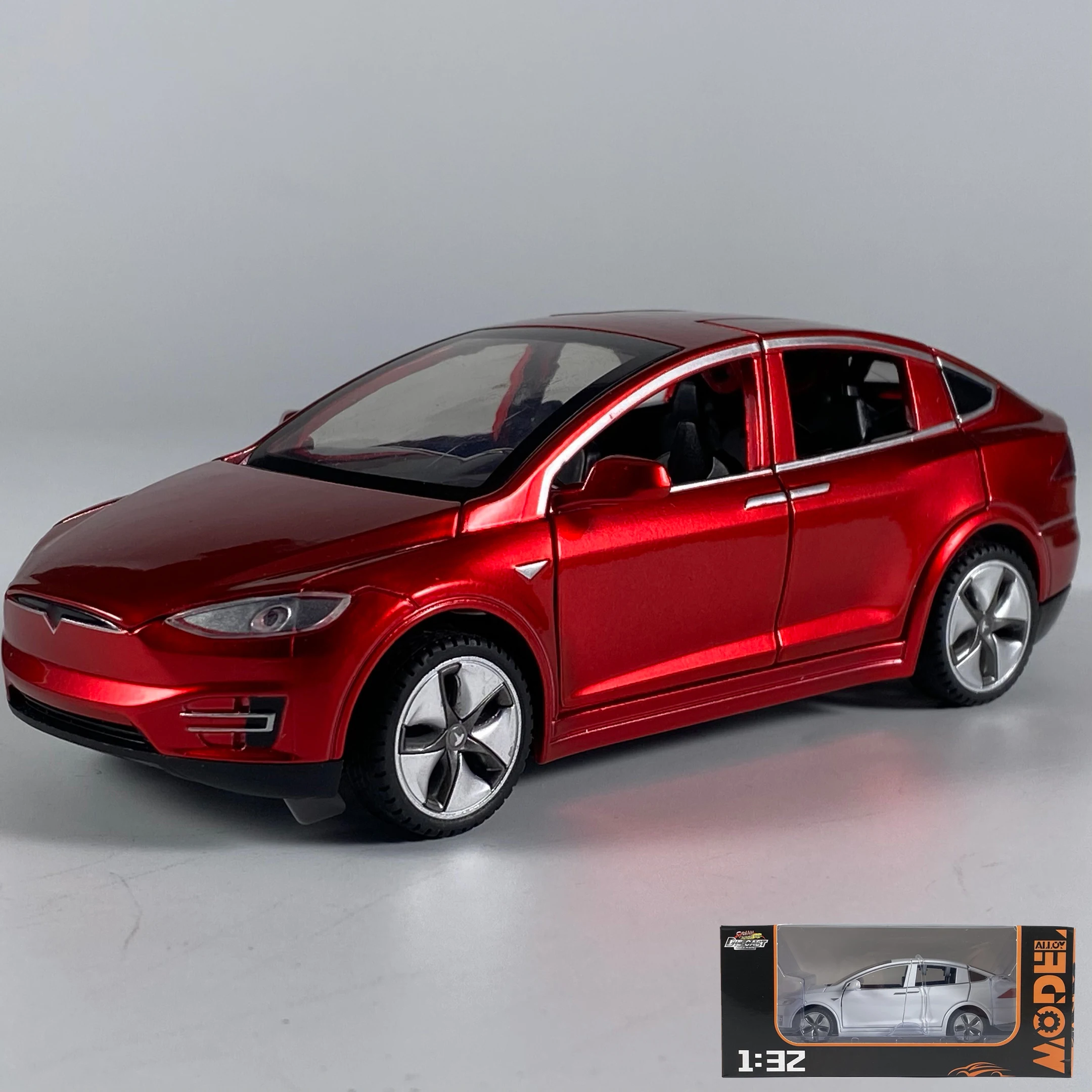 Vibrant Blue Electric SUV Diecast Model 1:32 Scale 7 Vibrant Blue Electric SUV Diecast Model 1:32 Scale - Image 7