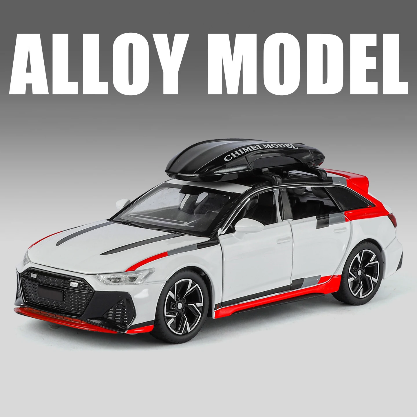 Audi RS6 Quattro 1:32 Scale Diecast Model 9 Audi RS6 Quattro 1:32 Scale Diecast Model - Image 9