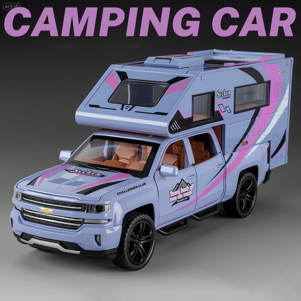 1:32 Scale Diecast Silverado RV Model 8 1:32 Scale Diecast Silverado RV Model - Image 8