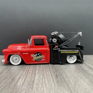 1955 Chevrolet Stepside Tow Truck Model 1:24 10 Scd37a96dd06048f2adc0b66b0404c88e3