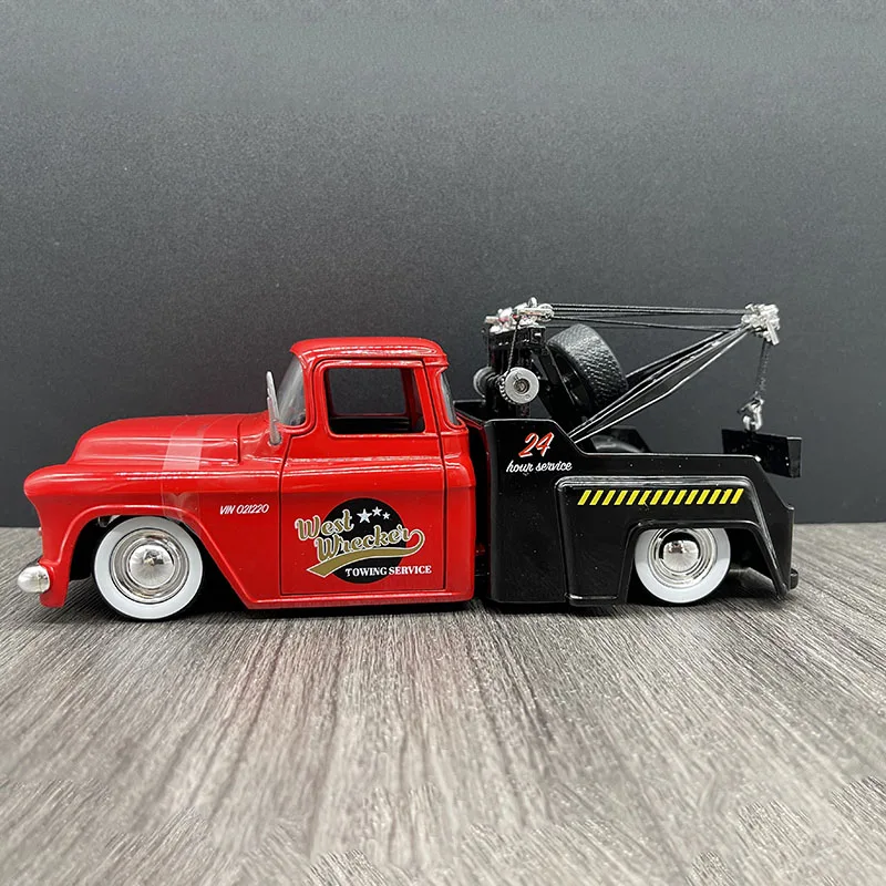 1955 Chevrolet Stepside Tow Truck Model 1:24 4 1955 Chevrolet Stepside Tow Truck Model 1:24 - Image 4