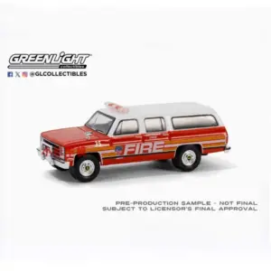 1:64 Scale 1991 Chevrolet Suburban Fire Truck 9 Scdec038beaa7467a8f566e7fa0b08029P