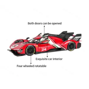 Bburago 1:18 Ferrari 499P Modificata Model Car 7 Scff97e094ed143ad9a248b35caad5293R