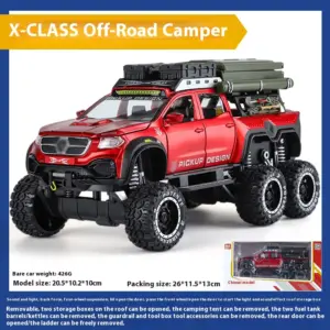 Off-Road Camper Model Car in 1:28 Scale 16 Sd01d8d623c7b46459a19dbe8d121f145X