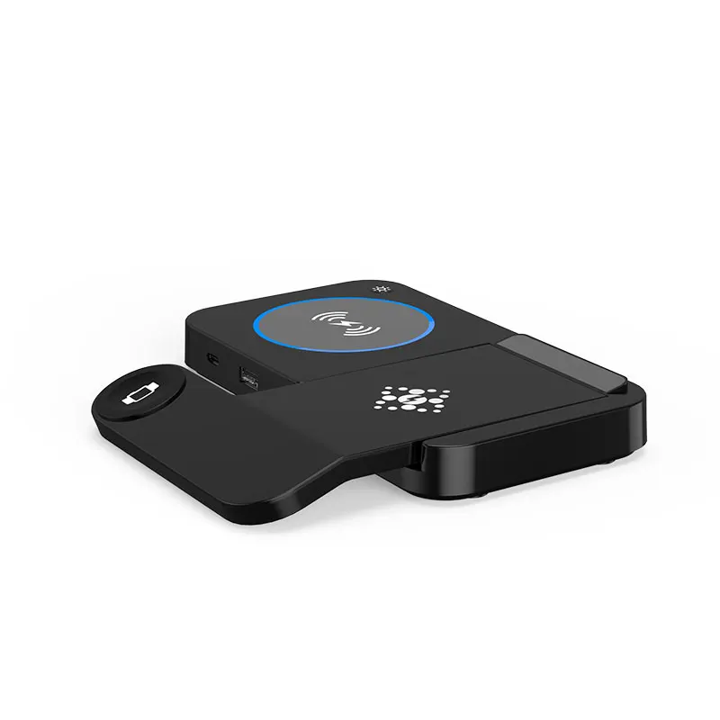 Portable 3-in-1 Desktop Wireless Charger Station 6 Portable 3-in-1 Desktop Wireless Charger Station - Image 6