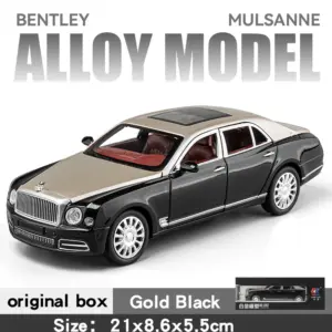 1:24 Scale Bentley Mulsanne Diecast Model Car 26 Sd0649648d8244471b1fbf43eb6e2d39aV