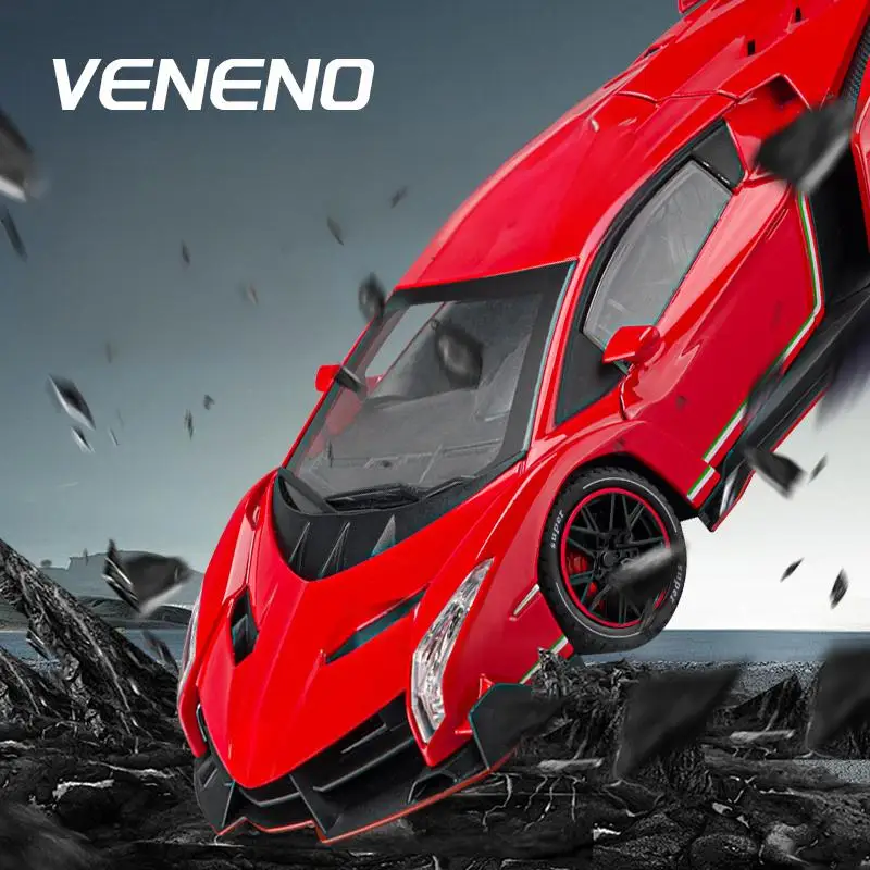 1:24 Veneno RC Supercar Model with Remote Control 4 1:24 Veneno RC Supercar Model with Remote Control - Image 4