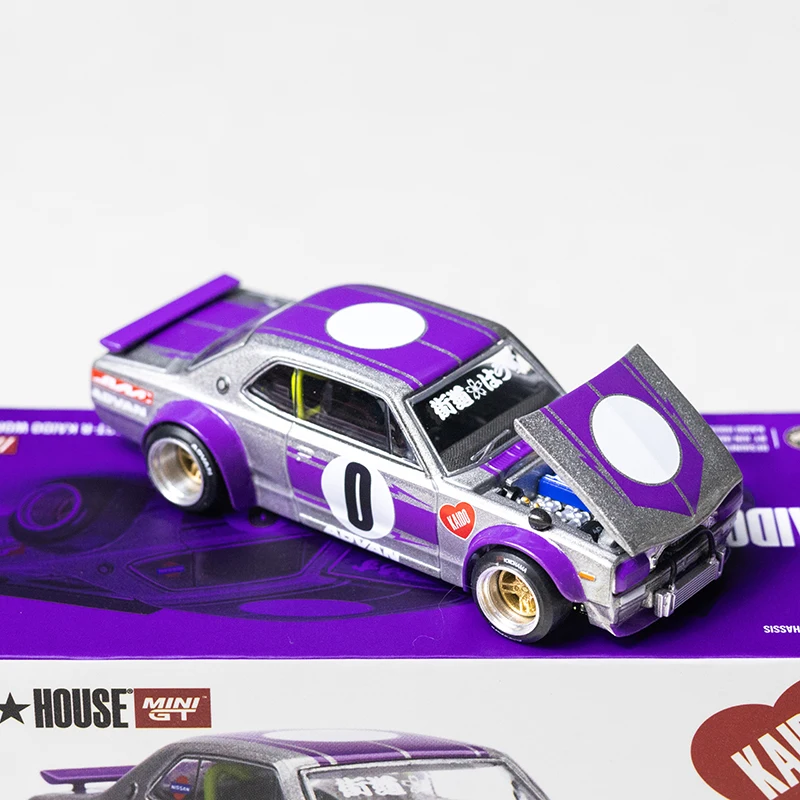 KAIDO MINIGT 1:64 KPGC10 Skyline Diecast Model 6 KAIDO MINIGT 1:64 KPGC10 Skyline Diecast Model - Image 6