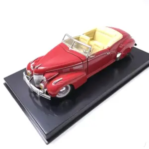 1940s Vintage Red Diecast Convertible Model Car 8 Sd172ecdf6ccd411ba4ebbc7225551c09a