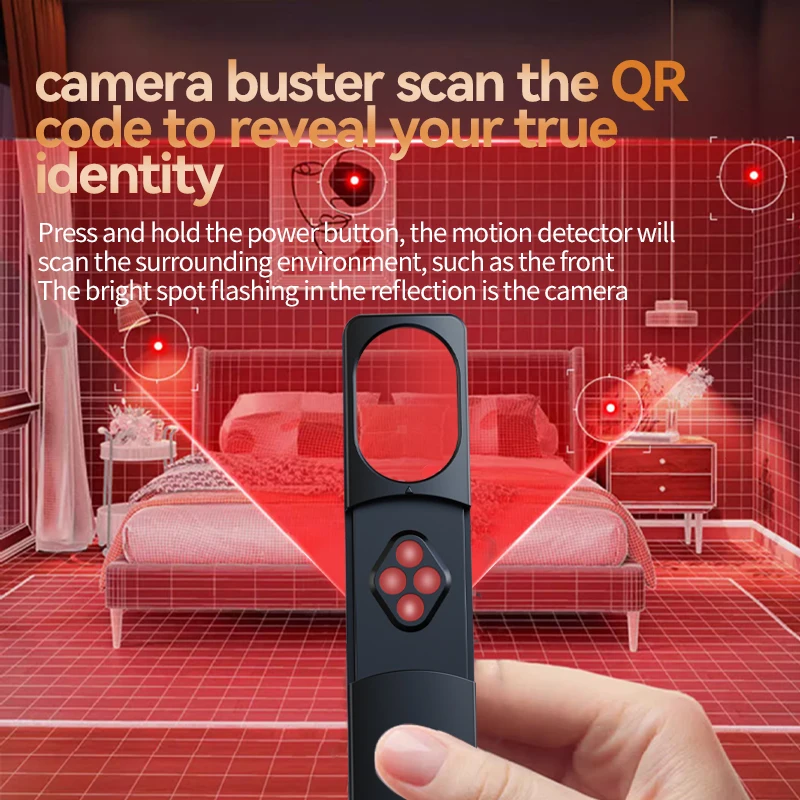T18 Hidden Camera Detector for Privacy Protection 5 T18 Hidden Camera Detector for Privacy Protection - Image 5