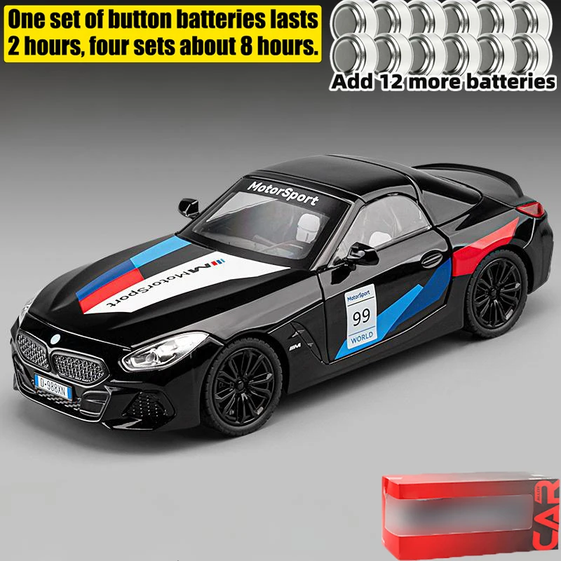 BMW Z4 M40I Convertible 1:22 Scale Diecast Model 10 BMW Z4 M40I Convertible 1:22 Scale Diecast Model - Image 10