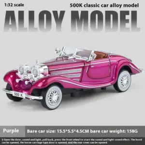 1:32 Scale Classic Car Model in White 16 Sd2a4468615a04948ba2cb946f28f3edew 2