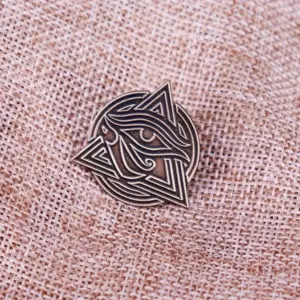 Retro Eye of Horus Brooch in Bronze 10 Sd2e91c86b1a3476fb70ba5211d249501n