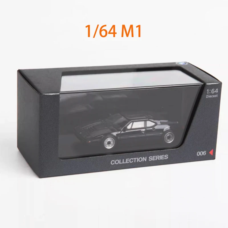 1/64 Scale M1 Alloy Car Model in Orange and Black 8 1/64 Scale M1 Alloy Car Model in Orange and Black - Image 8