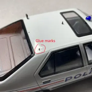 1/18 Scale Renault 19 Police Car Model 10 Sd39ed4d2f15c4cc2be1a8c5bf73a7ed9H