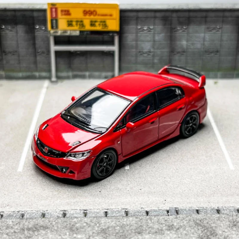 Diecast 1:64 Honda Civic FD2 Mugen RR Model 2 Diecast 1:64 Honda Civic FD2 Mugen RR Model - Image 2