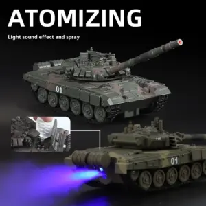 T-90 Russian Tank Diecast Model with Lights 10 Sd5c85a4eb29740258681dbfc00aa8ccfZ