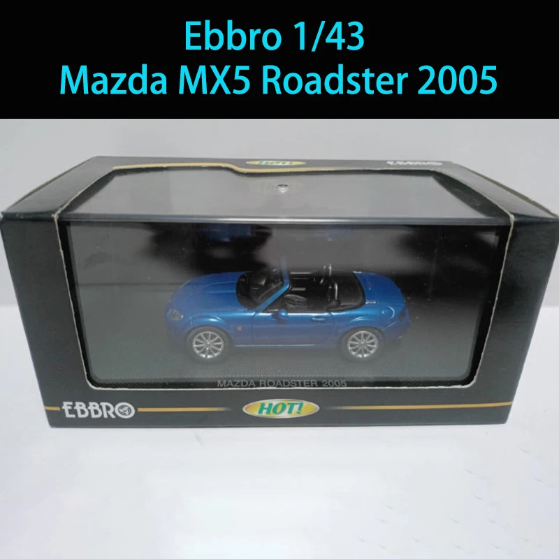 Ebbro 1/43 Mazda MX5 Roadster Diecast Model 6 Ebbro 1/43 Mazda MX5 Roadster Diecast Model - Image 6
