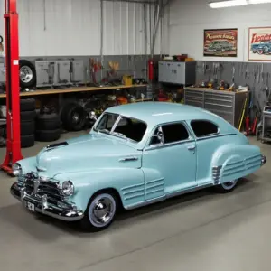 1948 Chevrolet Fleetline Aerosedan 1:24 Model