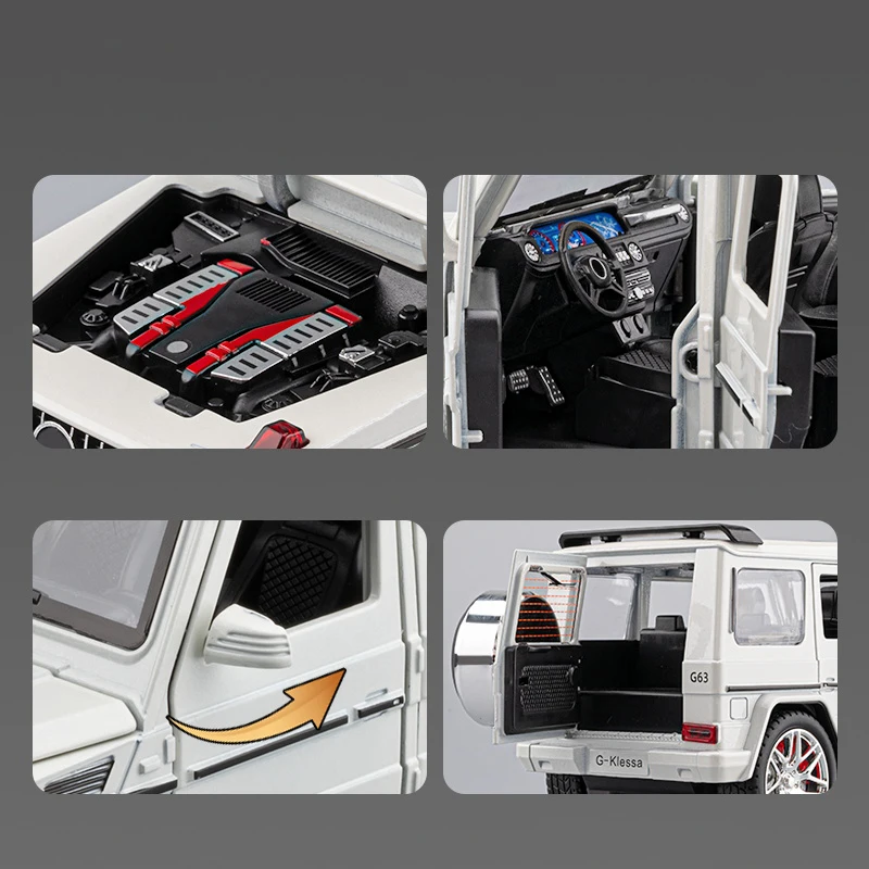 1:24 Scale G63 RC Off-Road SUV Model 5 1:24 Scale G63 RC Off-Road SUV Model - Image 5